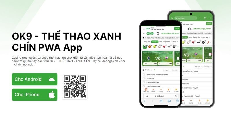 Trang chủ 22 Giới thiệu tải app ok9